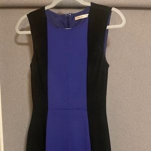 Trina Turk purple and black dress